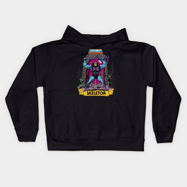 Evil At The Door! Kids Hoodie by joseephus